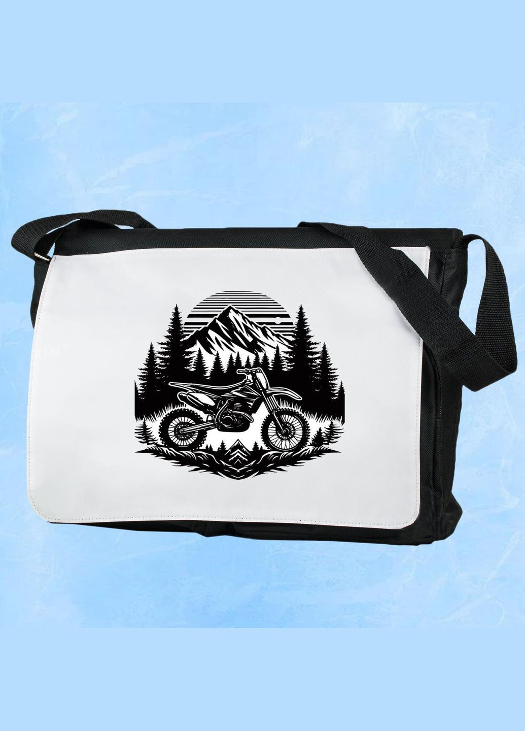 Чоловіча (жіноча) сумка через плече для спортзалу дорожня універсальна Кемпінг #001 Чорний No Brand (322119078)