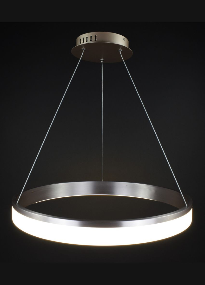 Люстра світлодіодна підвісна LED світильник для квартири на стелю лед 28128 Сірий 30-150х60х60 см. Sunnysky (364761383)