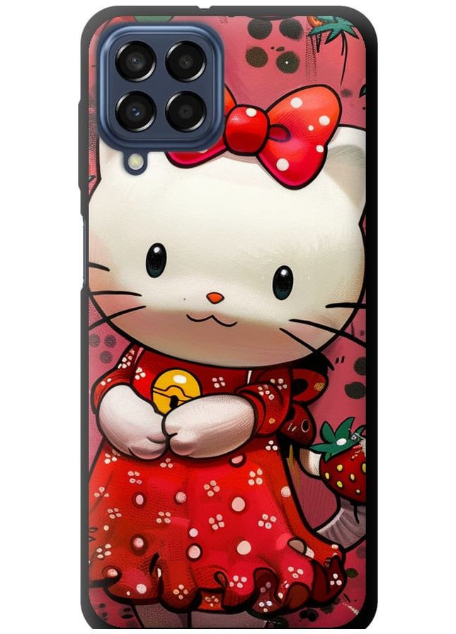 TPU черный чехол 'hello kitty1' для Endorphone Samsung Galaxy M33 M336B (285703852)