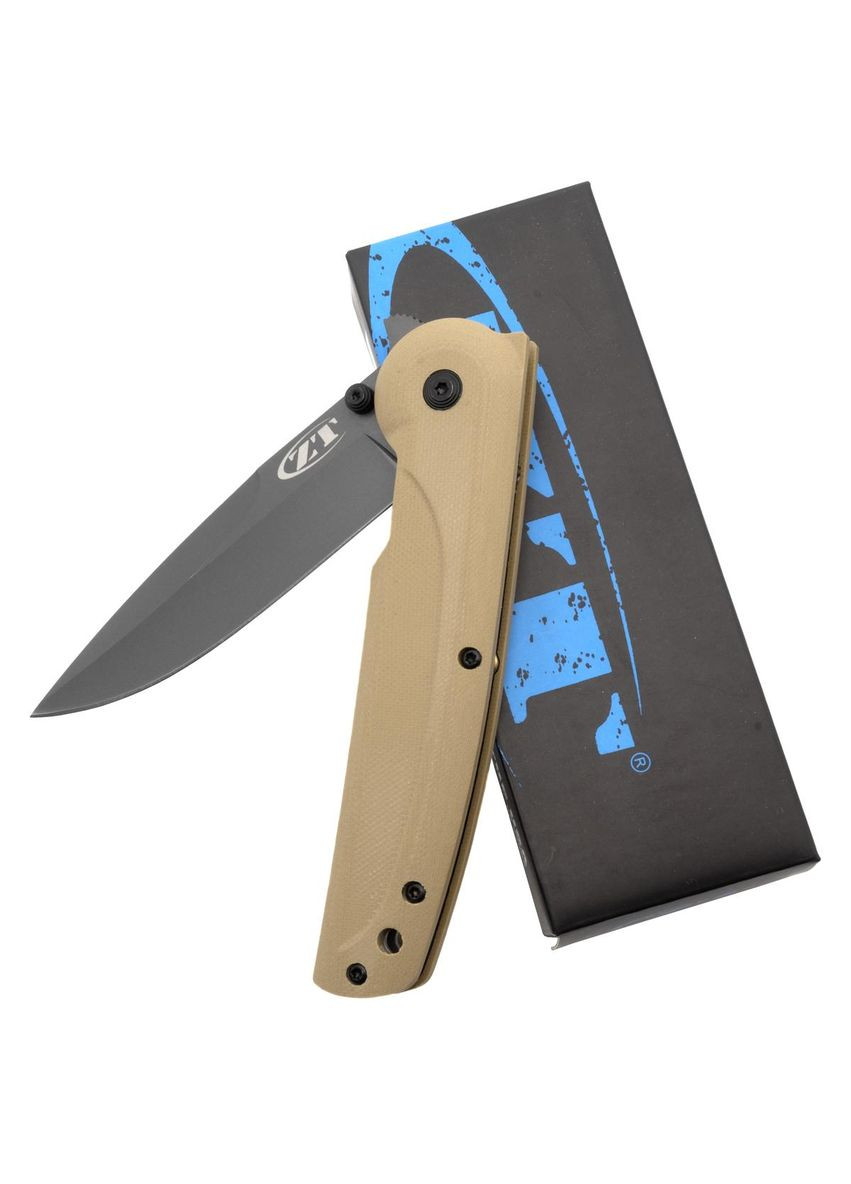 Нож складной 0243YW желтый на подшипниках Zero Tolerance (366392721)