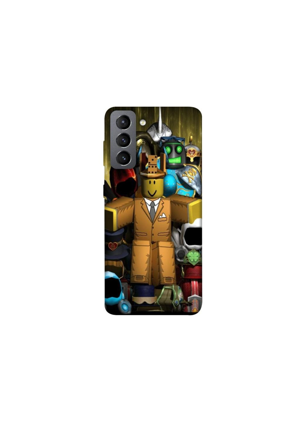 Чехол на Samsung Galaxy S21 FE Roblox Gamer Frontalka (356091148)