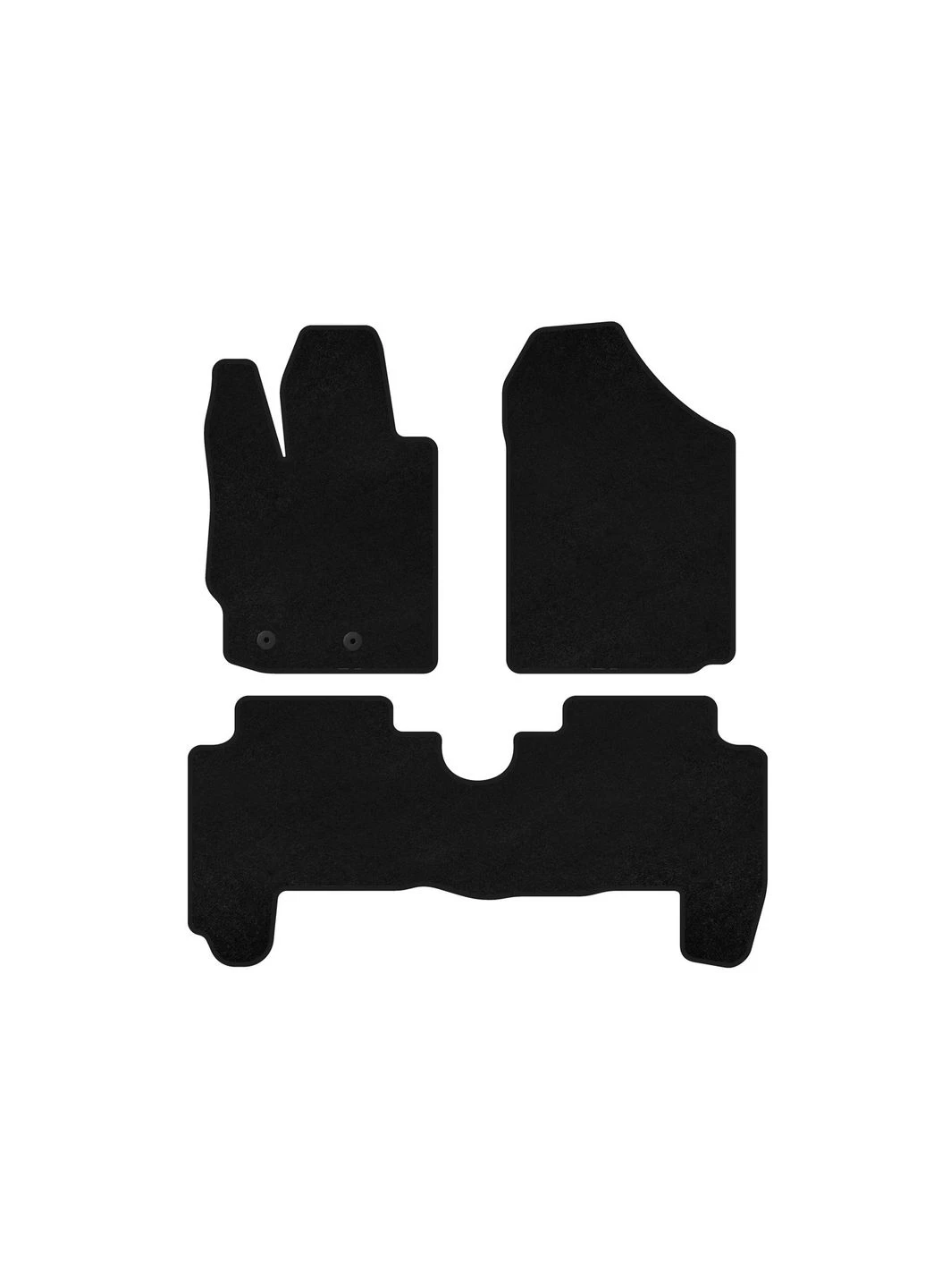 Текстильные коврики Premium (HB, 5-дверный, ) для Toyota 2006-2011 гг Digital Designs Yaris (389257599)