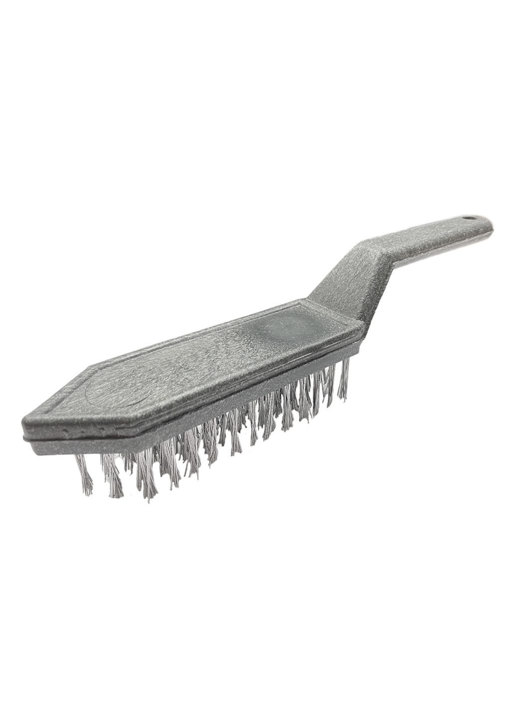 Щетка техническая по металлу XPlast 230 мм 6 рядов прочная для удаления ржавчины и загрязнений ALAN (335400522)