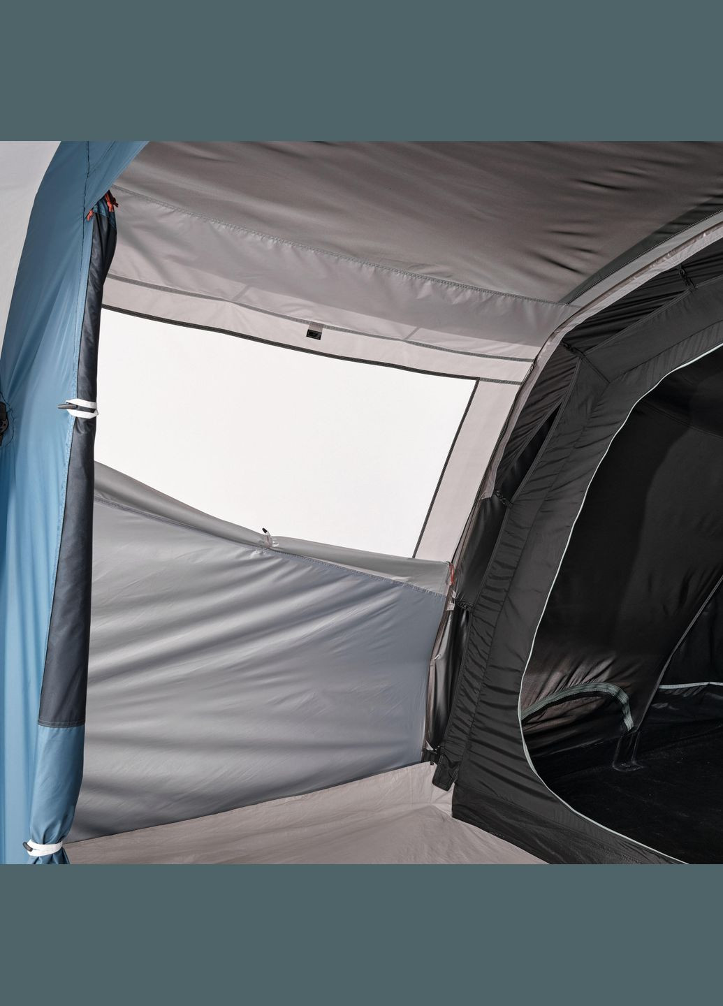 Туристичний Намет з Тамбуром П'ятимісна Двокімнатна ARPENAZ FRESH&BLACK 5.2 F&B Водонепроникна Quechua (335052854)