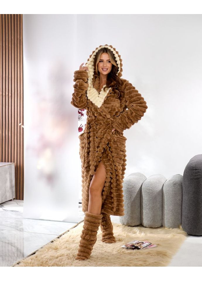 Халат женский с сапогами ОР-8310/5 ( ) No Brand (366291076)