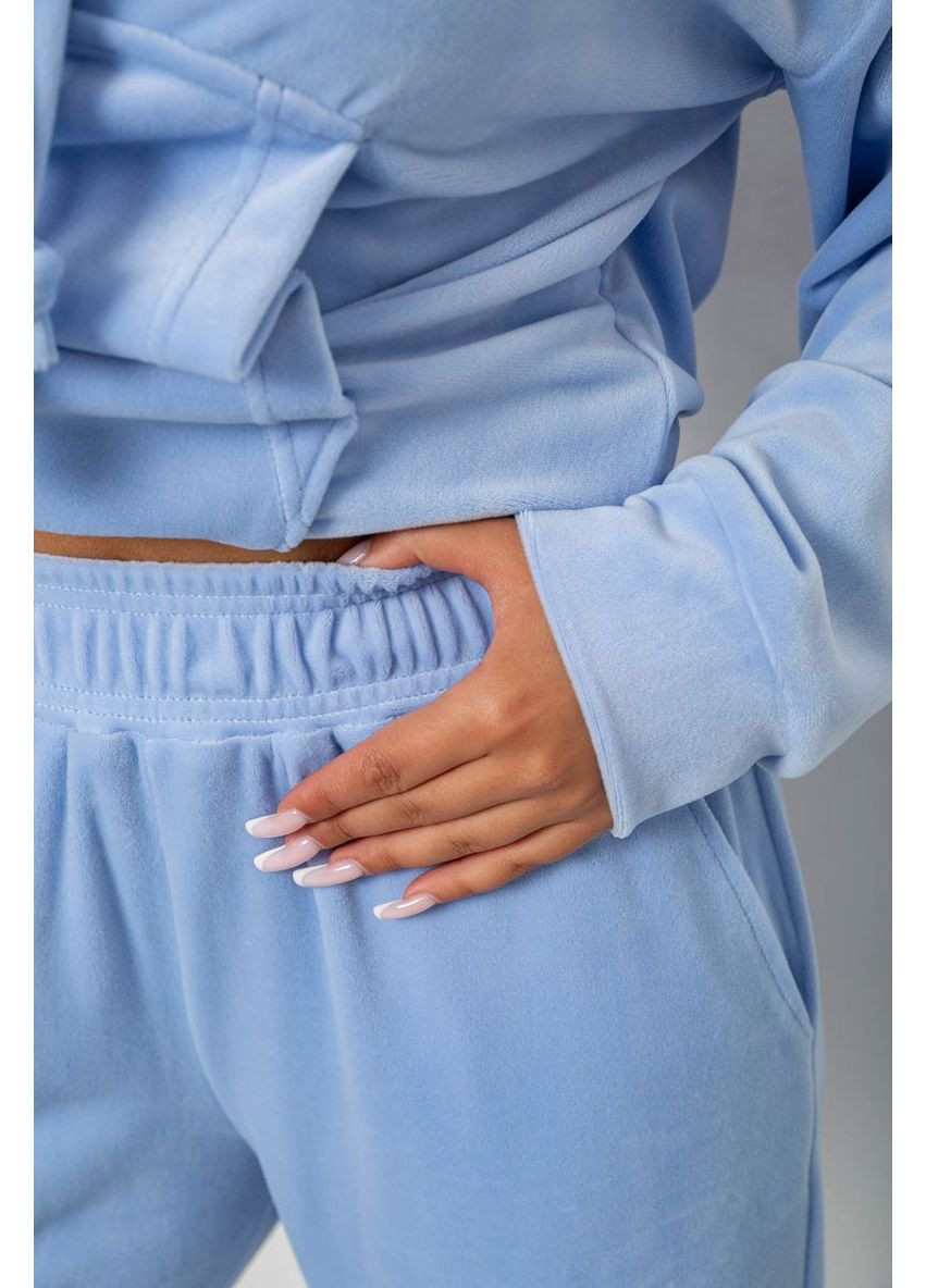 Спортивний костюм жіночий велюровий вільного крою Ager 241R2001-20 (350880613)