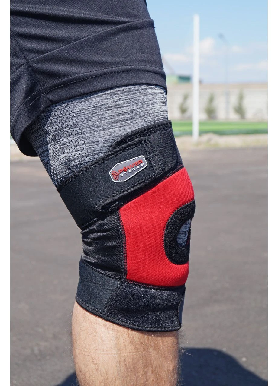 Наколінник PS-6012 Neo Knee Support Black/Red (1шт.) Power System (397593807)