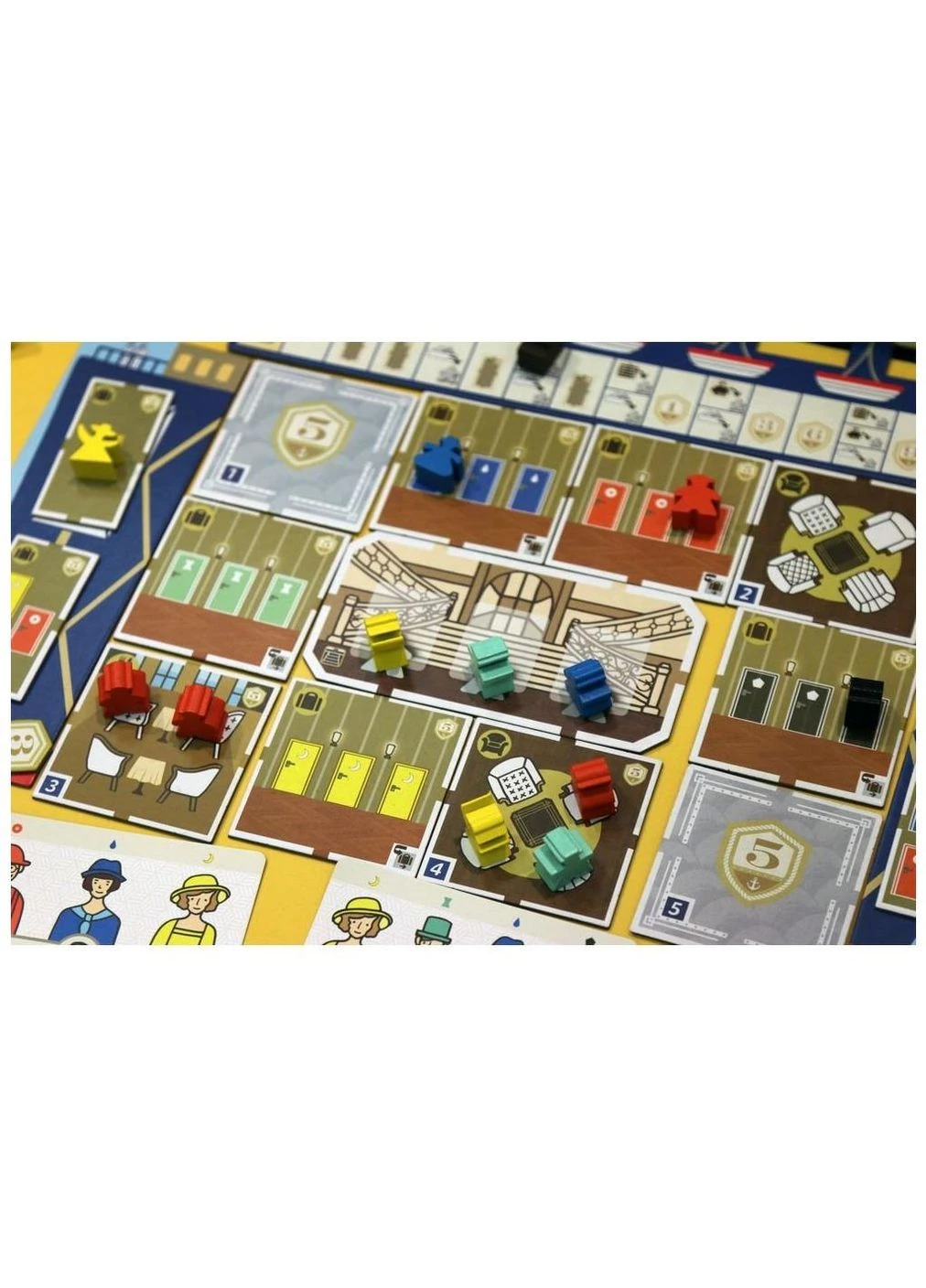 Настольная игра Asmodee Все на борт! (Come Sail Away!) (SASCSA0101UA) Бельвіль (396173403)