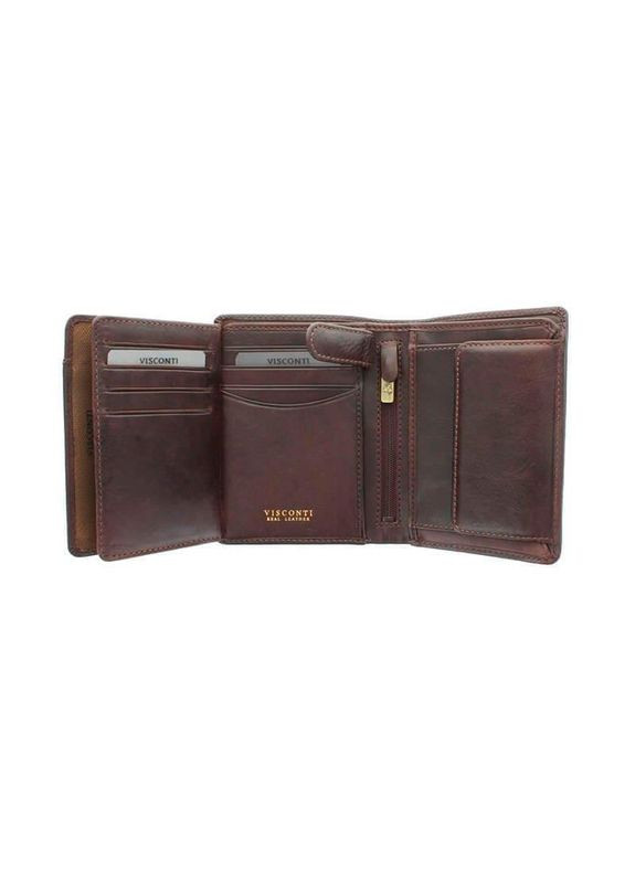 Портмоне мужское кожаное Lucca Brown (TSC44 BRN) Visconti (324265350)