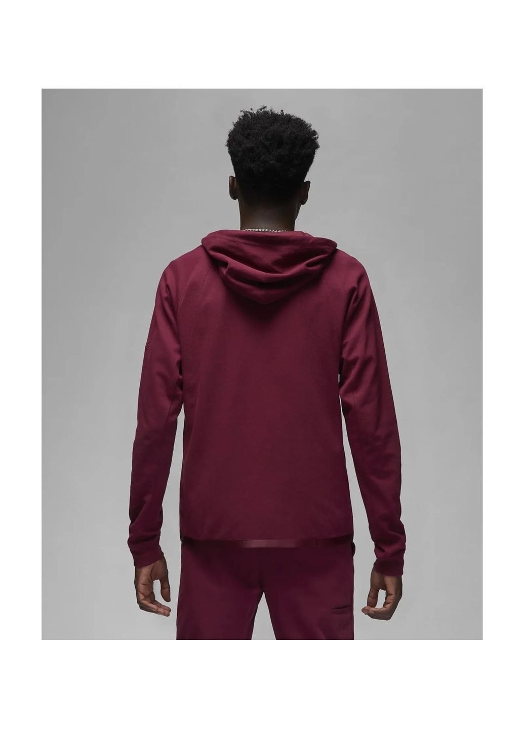 Толстовка чоловіча Essentials Full-Zip Hooded Warmup Jacket Bordo Dj0886-680 Air Jordan (364839083)