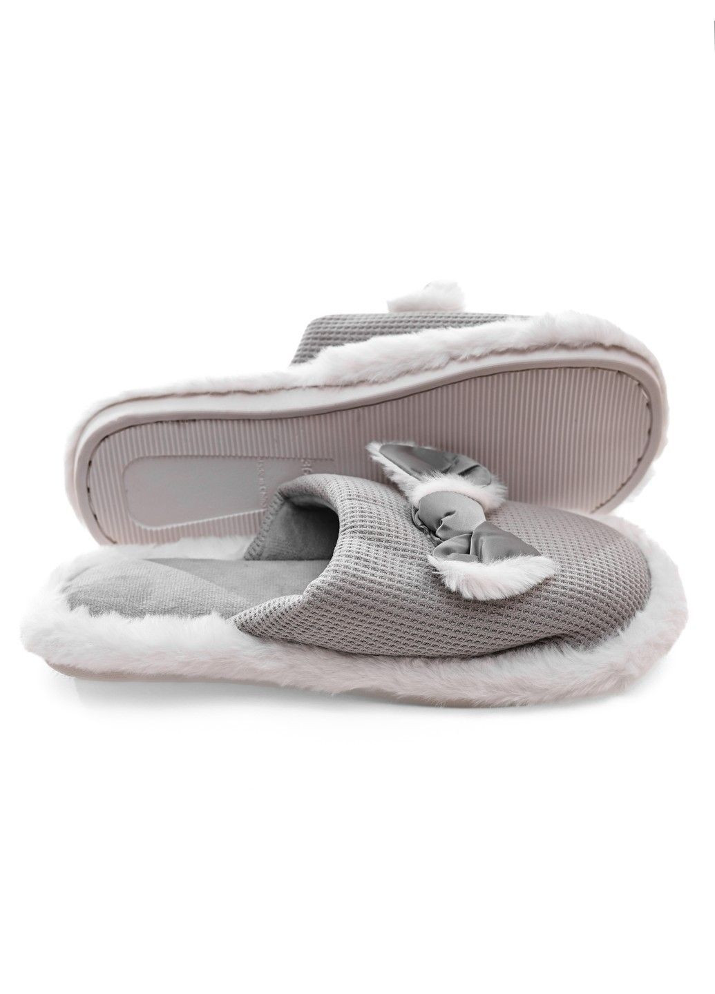 Серые тапочки женские Lumo