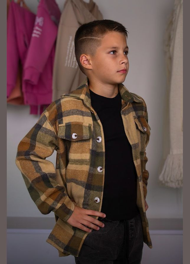 Рубашка для подростков HC (h001-6417-114) Be in fashion (323160409)