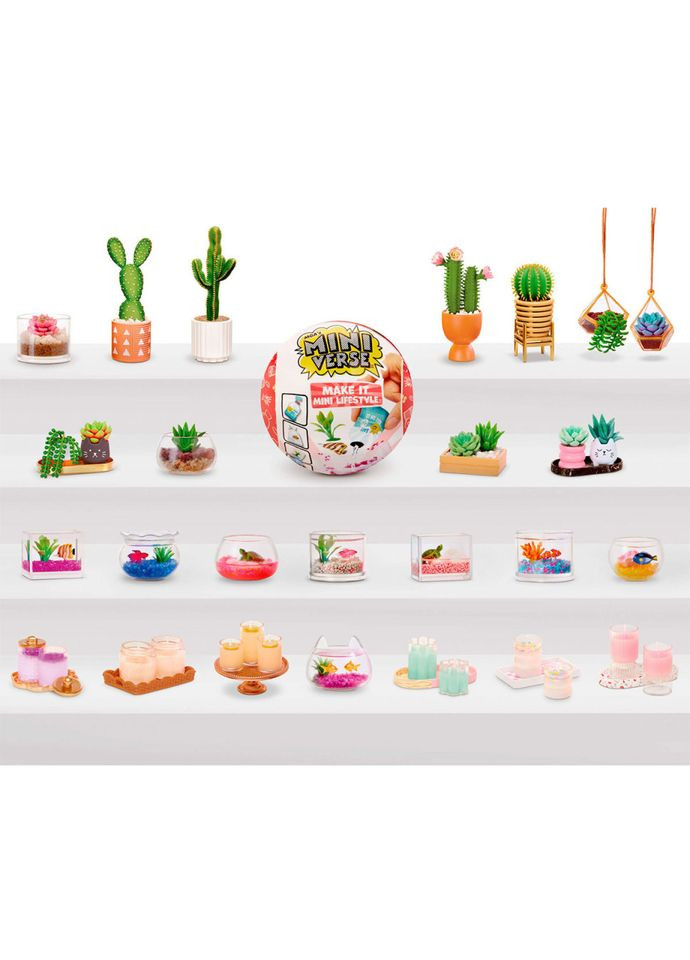 Ігровий набір для творчості "Створи затишок" 591856 серії "Mini Lifestyle" MGA's Miniverse (315333786)