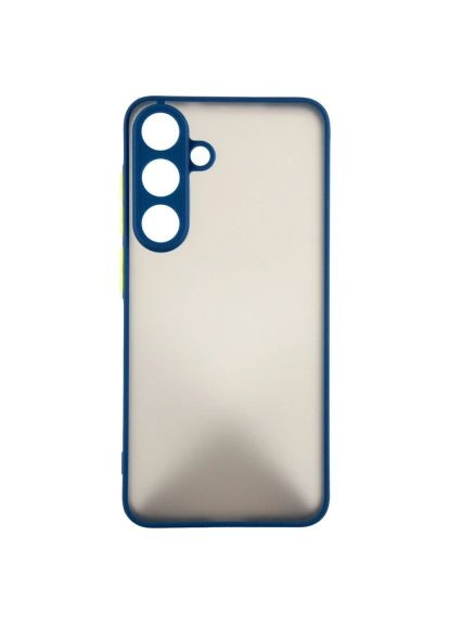 Чохол до мобільного телефона Kit Samsung Galaxy S25 Plus Matte + glass (Blue) (DG-KM-143) DENGOS Kit Samsung Galaxy S25 Plus Matte + glass (Blue) (364629654)