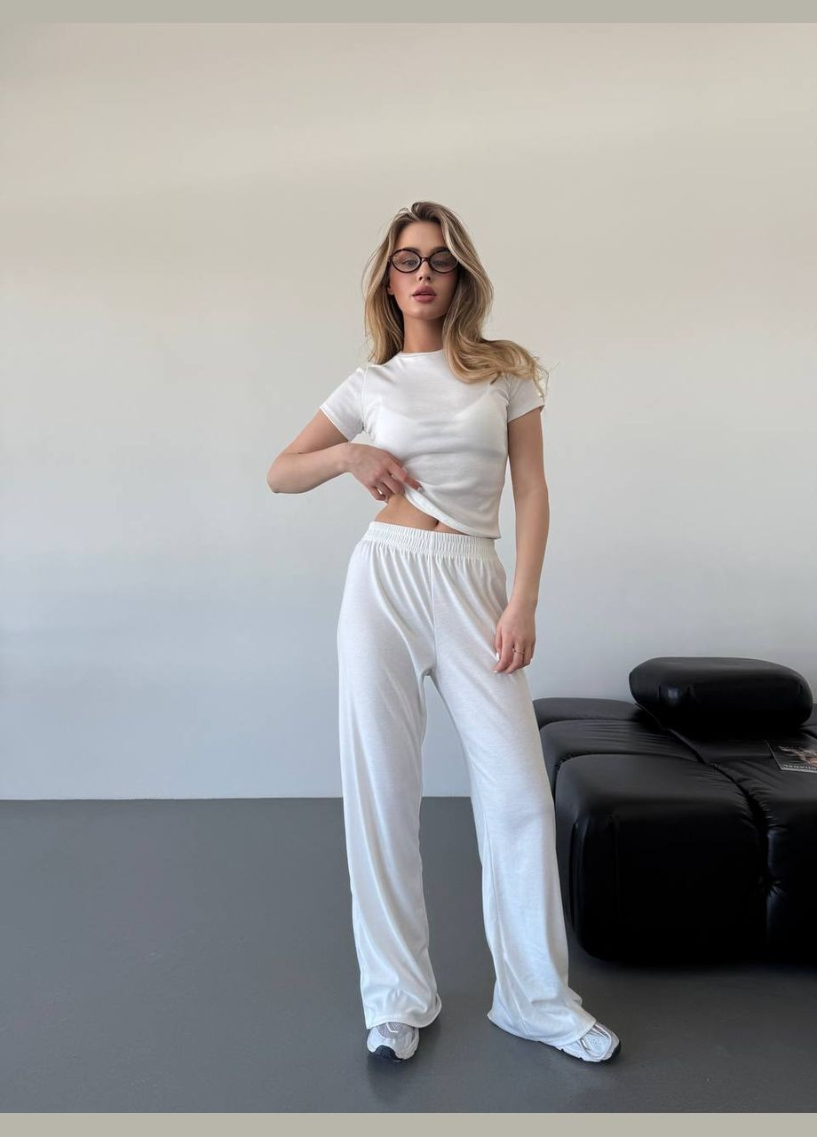 Жіночий костюм двійка футболка + штани MonCher (338186244)