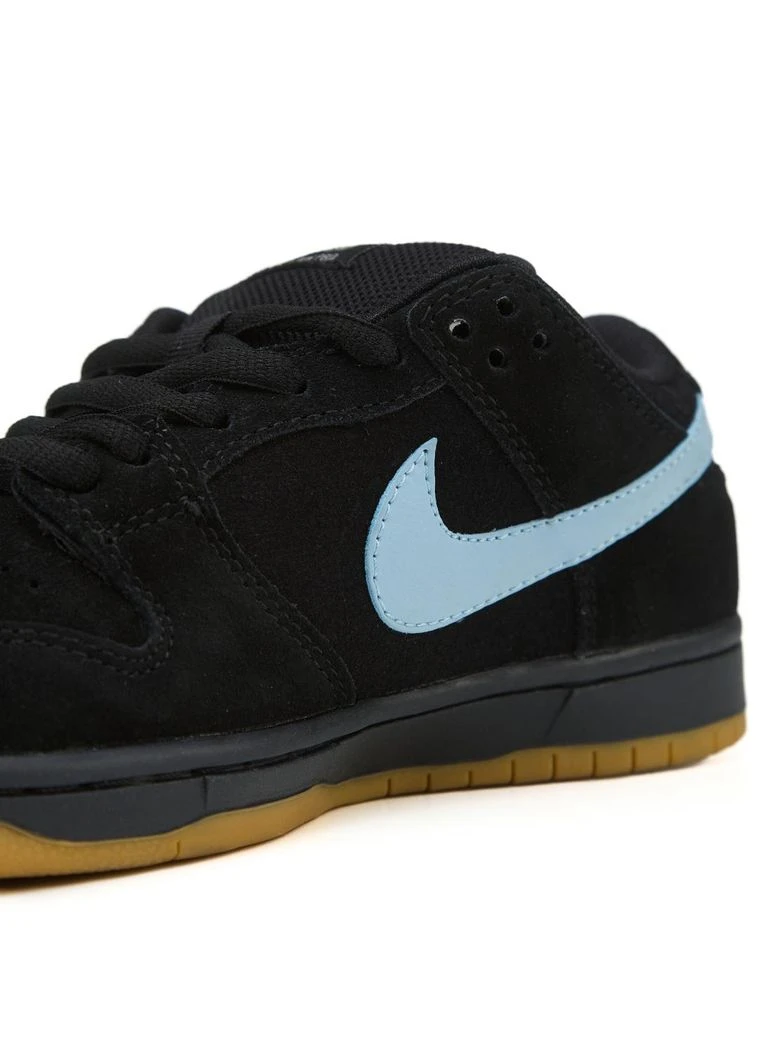 Черные демисезонные кроссовки мужские nike sb dunk low black blue найк сб данк No Brand