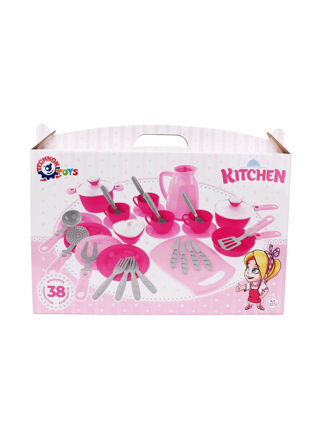 Игрушка "Кухонный набор 4 ", арт. 3275 ТехноК (301648555)
