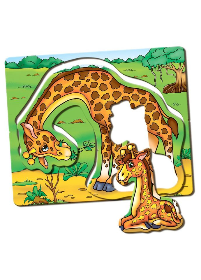 Детская настольная игра Мамы и малыши 81107 африканские животные ЕНЕРГІЯ ПЛЮС (365641021)