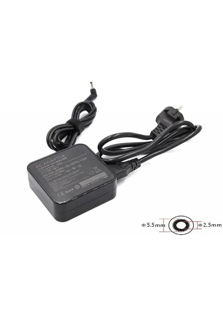 Блок живлення до ноутбука (WM-LS90H5525) PowerPlant IBM/LENOVO 220V, 20V 90W 4.5A (5.5*2.5) wall mount (377081275)