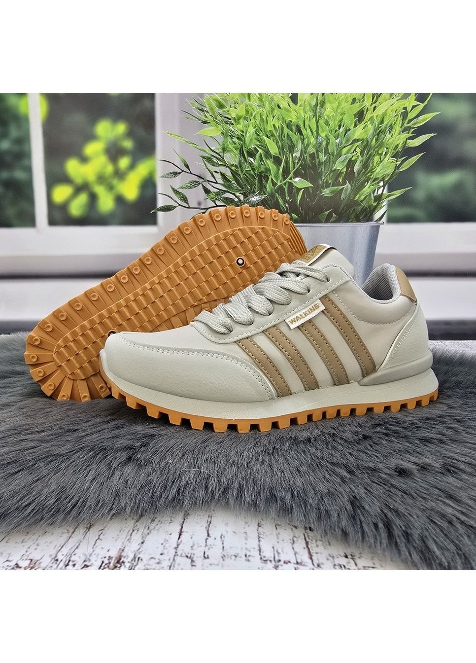 Кроссовки женские Gipanis серые демисезоны (320171376)