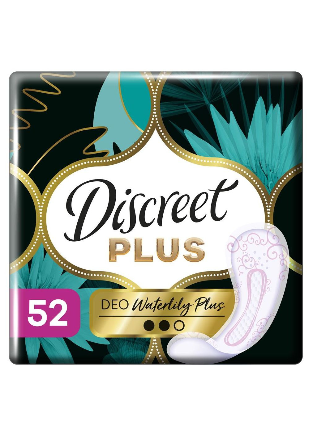 Ежедневные прокладки "" (Water Lily Plus) 52шт. Discreet (356005723)
