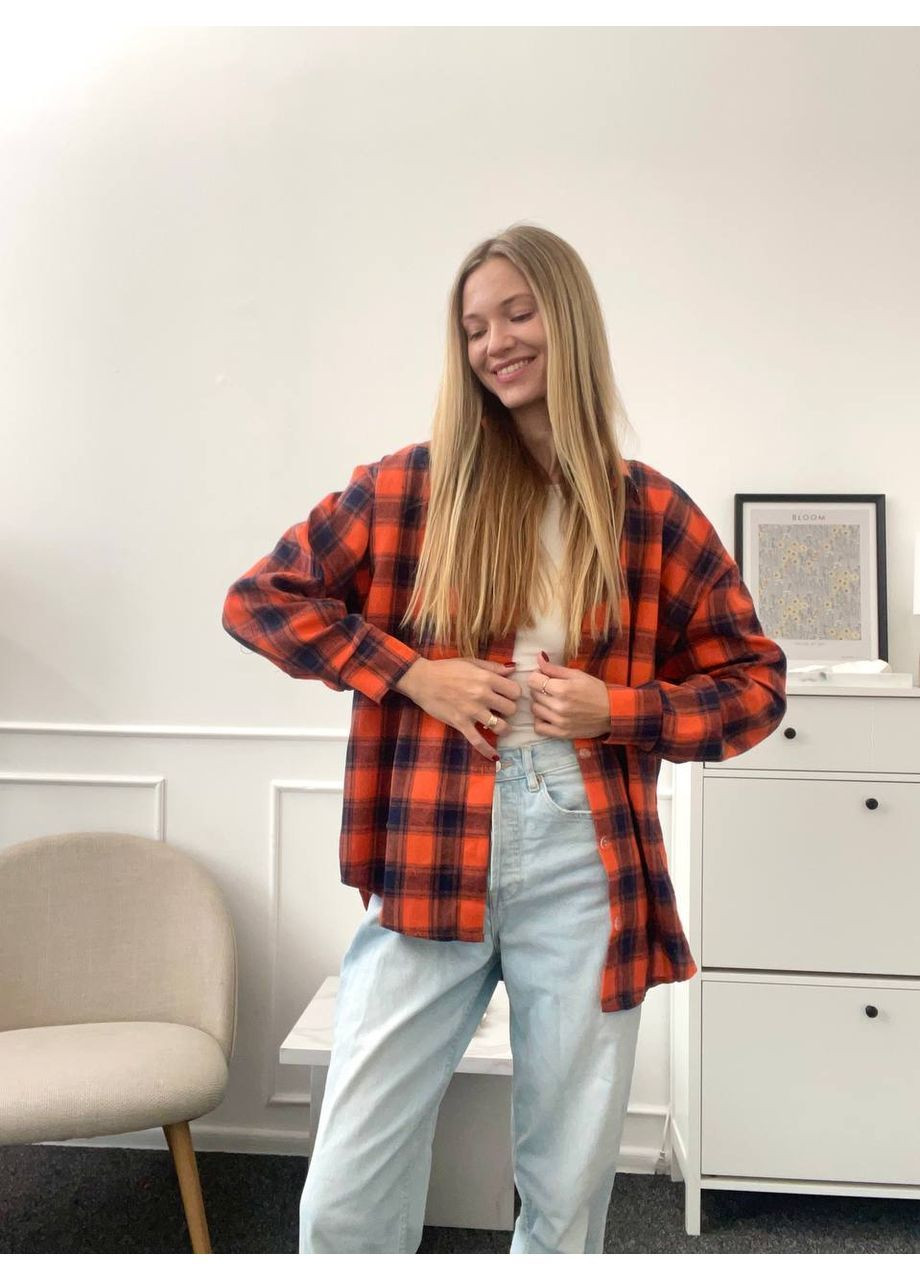 Оранжевая рубашка Osoblyva