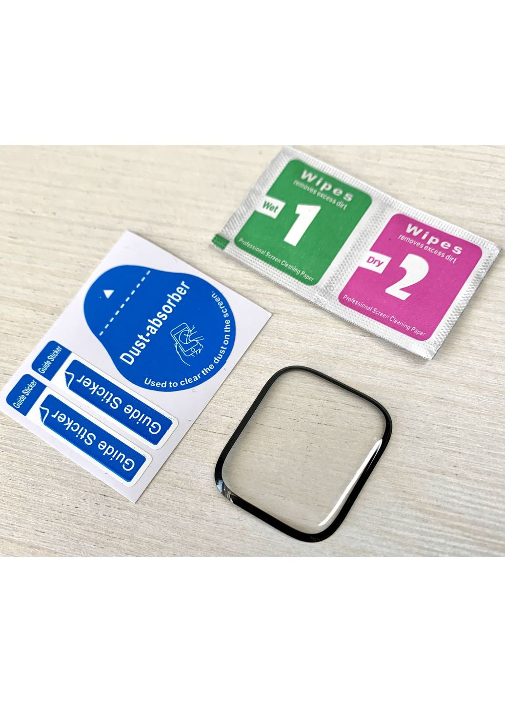 Ceramic 3D гнучке скло на Watch 45 mm series 7 / 8 / 9 кераміка епл вотч 45 мм anti shock glass full glue Apple (369137466)