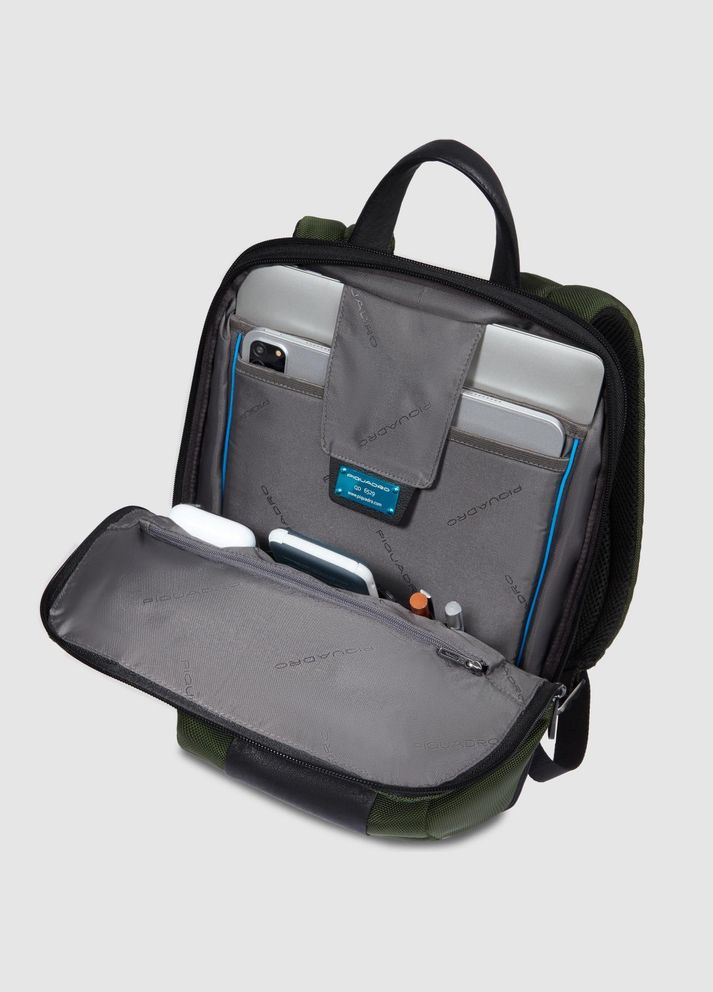 Рюкзак для ноутбука Brief 2 (BR2) Green CA6383BR2_VE2 Piquadro (372668636)