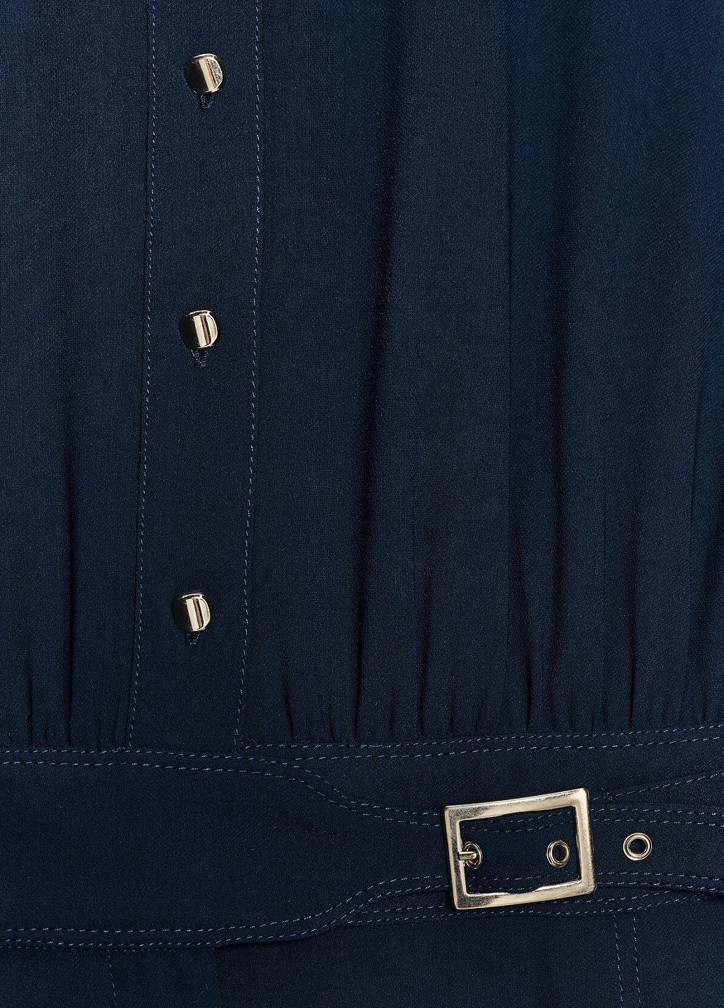 Комбинезон Zara однотонный тёмно-синий