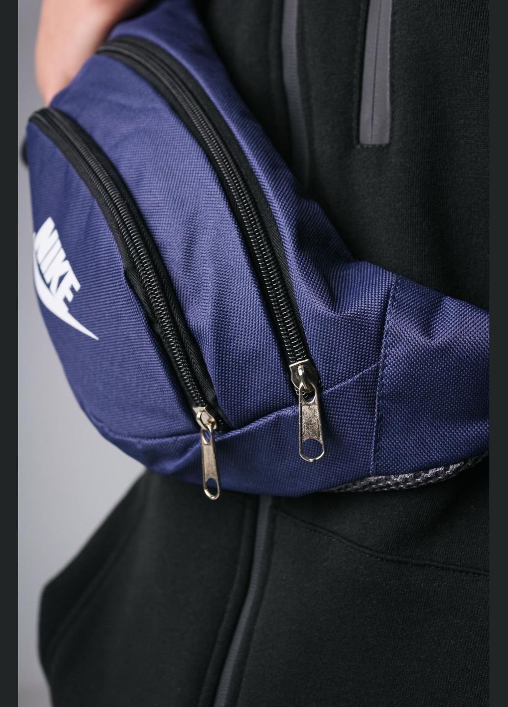 Бананка 1000d синяя, белое лого No Brand (333819814)