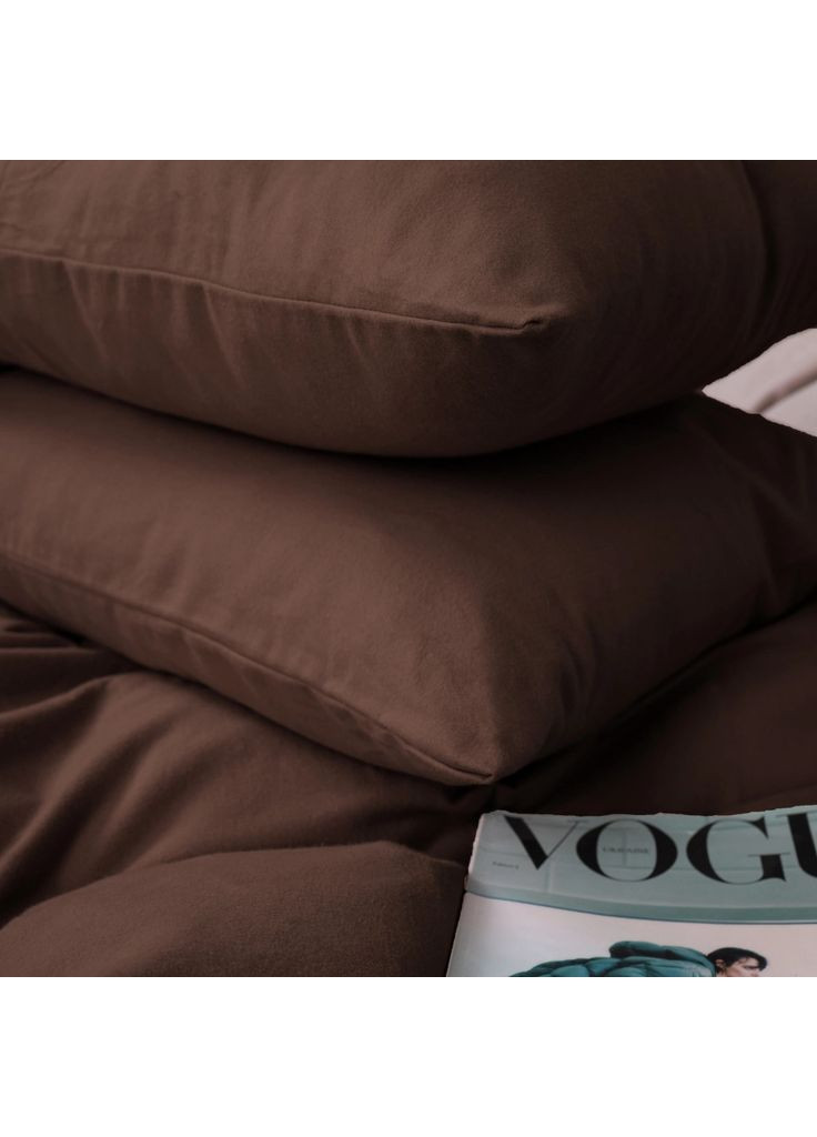 Постельное белье 003 Brown Фланель 220х240 (m502992) Mirson 003 Brown Фланель 220х240 King Size (369020424)