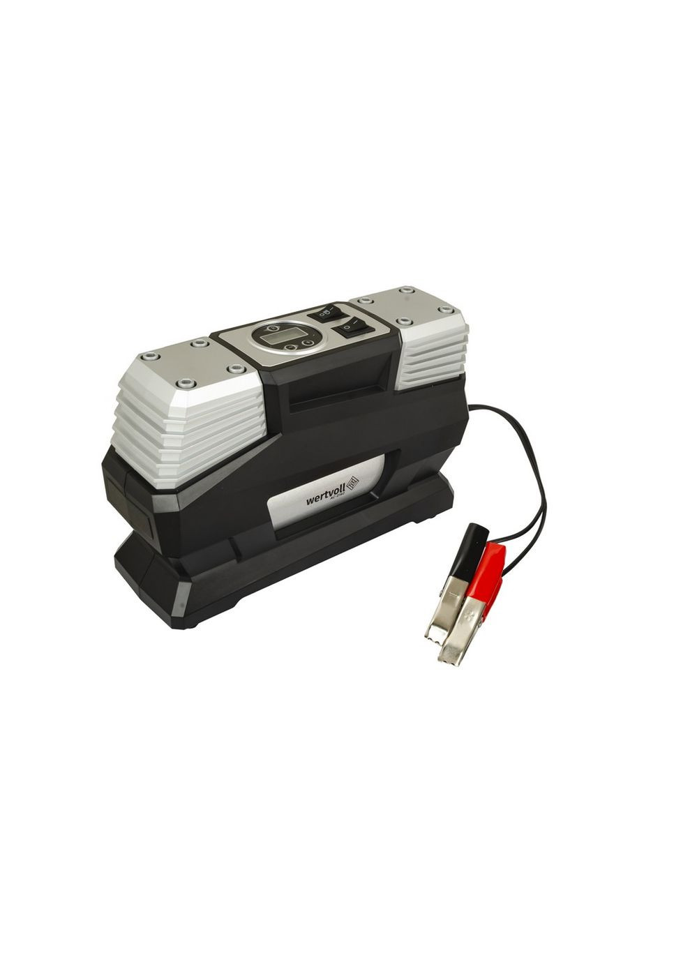 Компресор автомобільний двопоршневий GM 12 V 150 PSI 15 A 180 Вт 60 л/хв. сумка (AC-2160) Wertvoll (317196199)