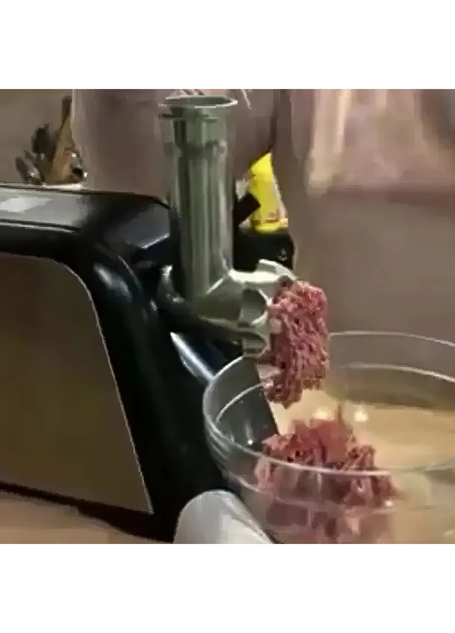 Мясорубка электрическая многофункциональная 3в1 шинковка соковыжималка и овощерезка с насадками 3000 Вт (M85214) Domotec (361029183)