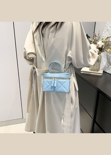 Жіноча сумка косметичка 10484 Vanity Bag крос-боді на ланцюжку No Brand (344446671)
