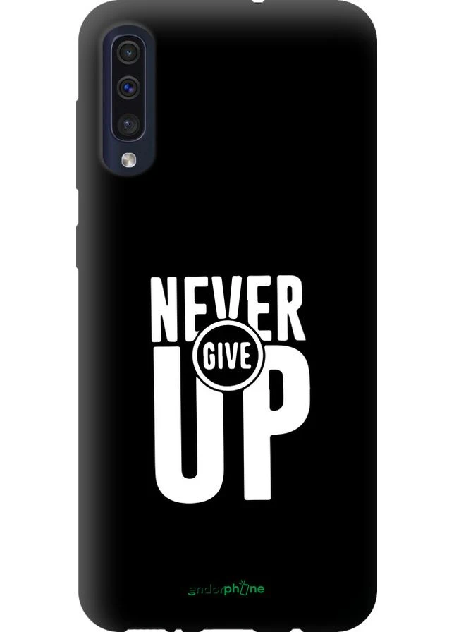 Чехол на Samsung Galaxy A50 2019 A505F Никогда не сдавайся "4572b-1668-70447" Endorphone (370039033)