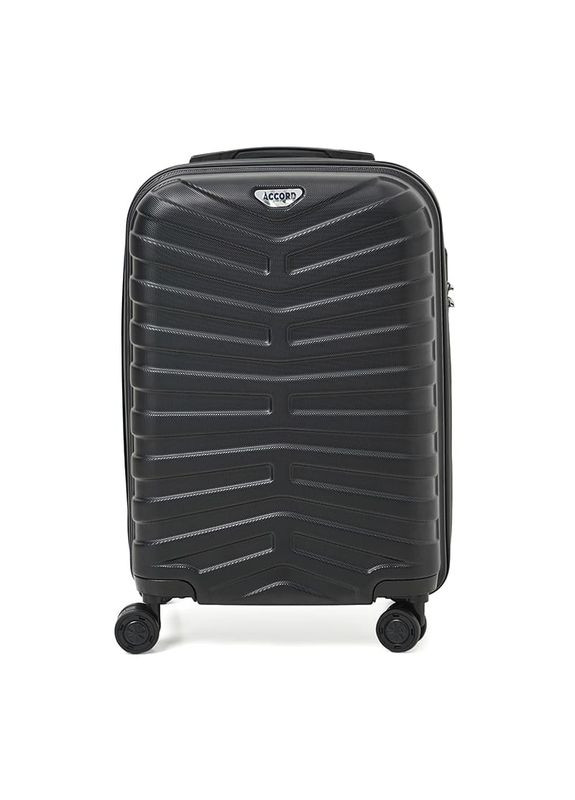 Чемодан маленький 4 колеса T15002black-M Ricco Grande (365727841)