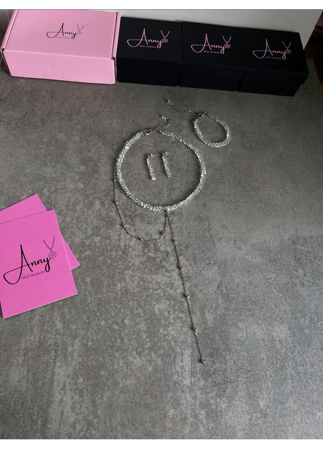 Чокер из прозрачного хрусталя со съемной цепочкой "Шарик" в серебре подарок украшения No Brand хрусталь нержавеющая сталь, латунь, стекло родий (366431268)