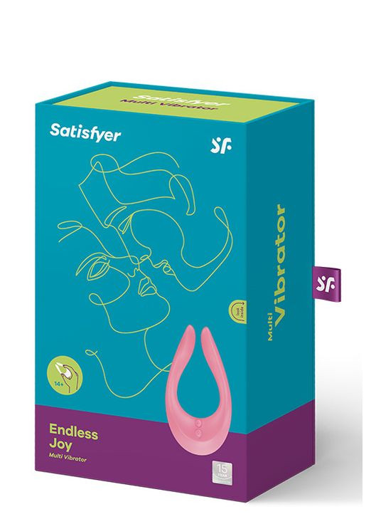 Мультивибратор для пар Endless Joy, розовый Satisfyer (303883831)