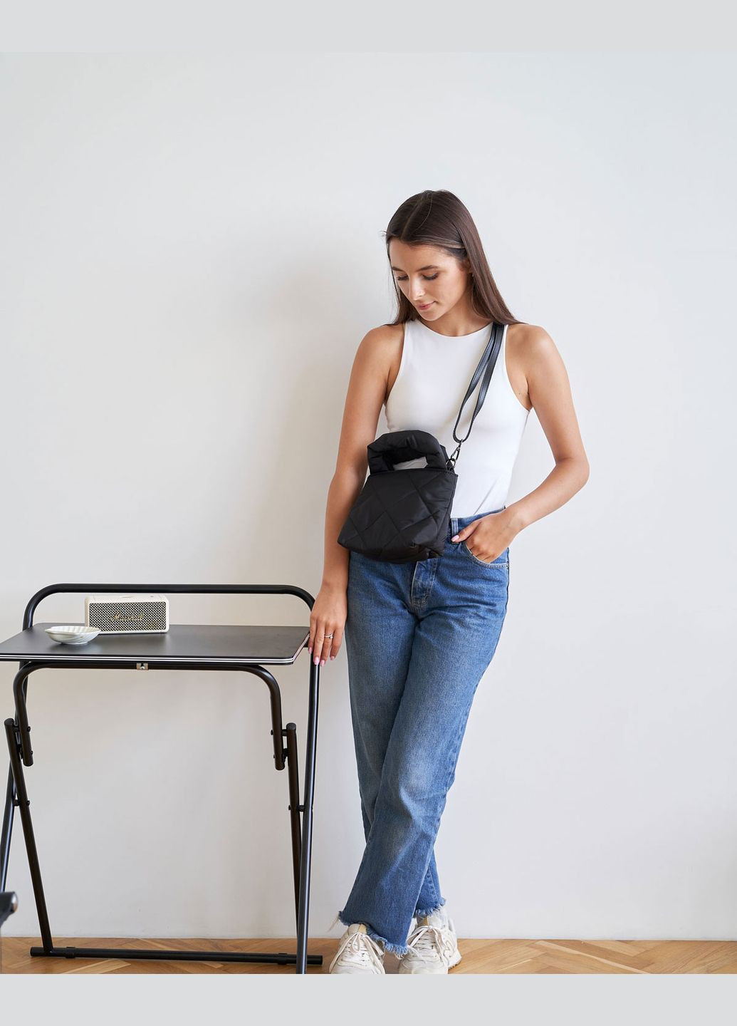 Жіноча сумка середнього розміру Лулу з хутром (sumka-zhnocha-kra) WeLassie (342199429)