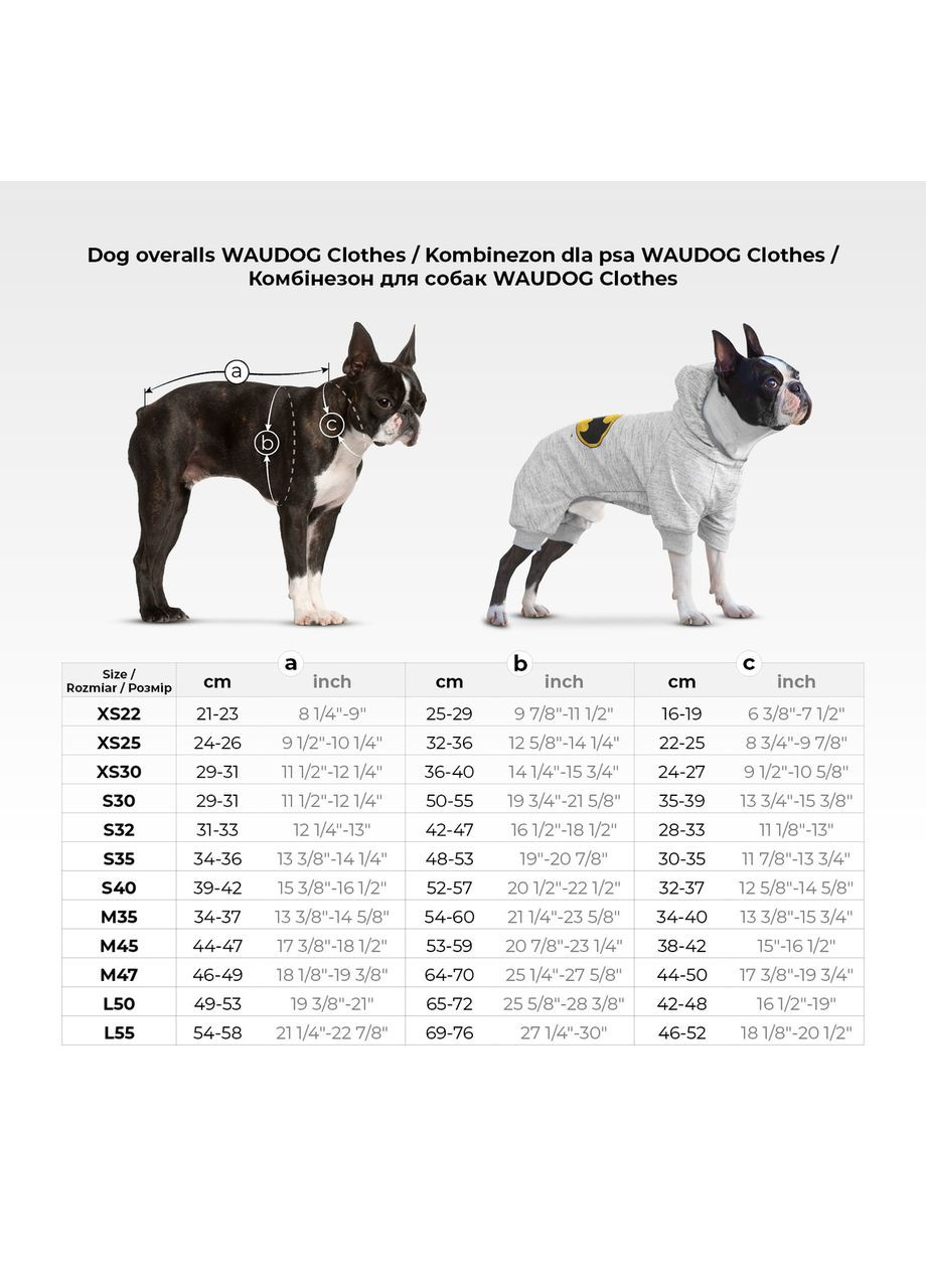 Комбинезон для собак Clothes рисунок "Харли Квинн", софтшелл,, B 64-70 см, С 44-50 см WAUDOG (363199617)