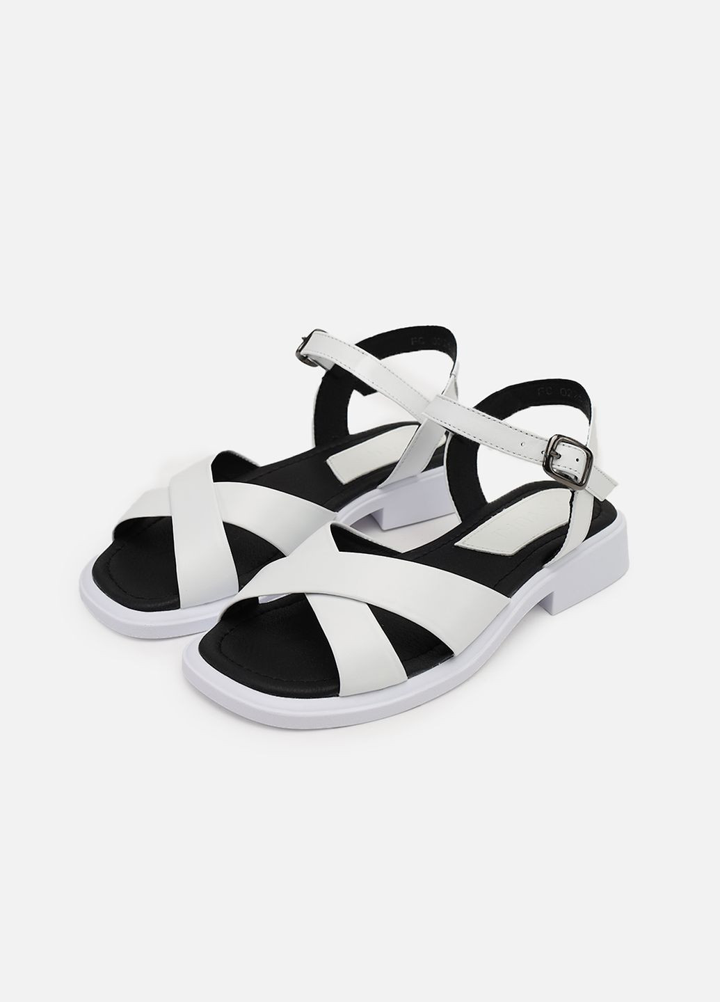 Белые босоножки женские цвет белый цб-00271701 Yuki