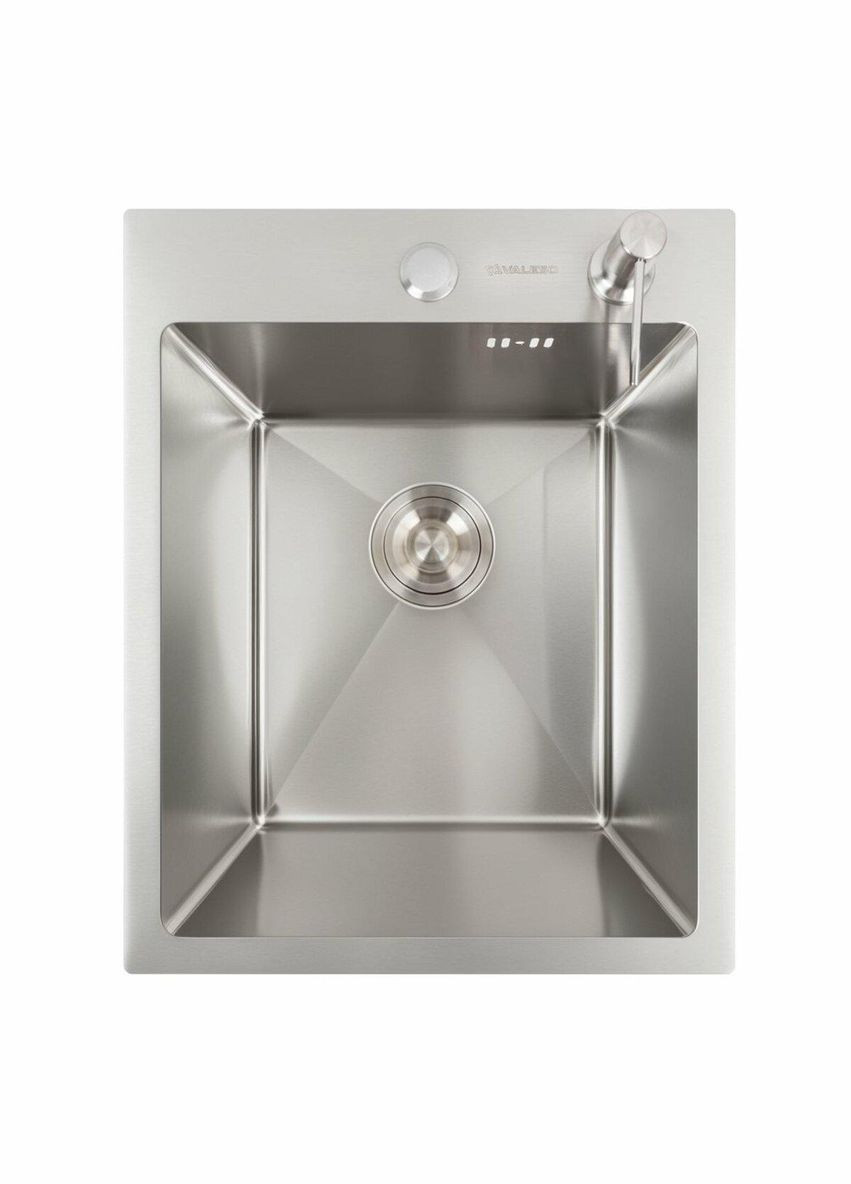 Кухонна мийка нержавійка 40*50 Handmade (сифон круглий 3,0/0,8) Valeso (342069490)