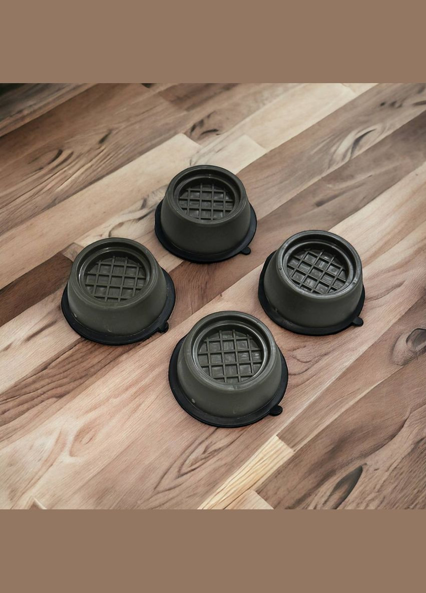 Підставки антивібраційні для пральної машини 14265 4 шт/уп зелені No Brand (364490486)