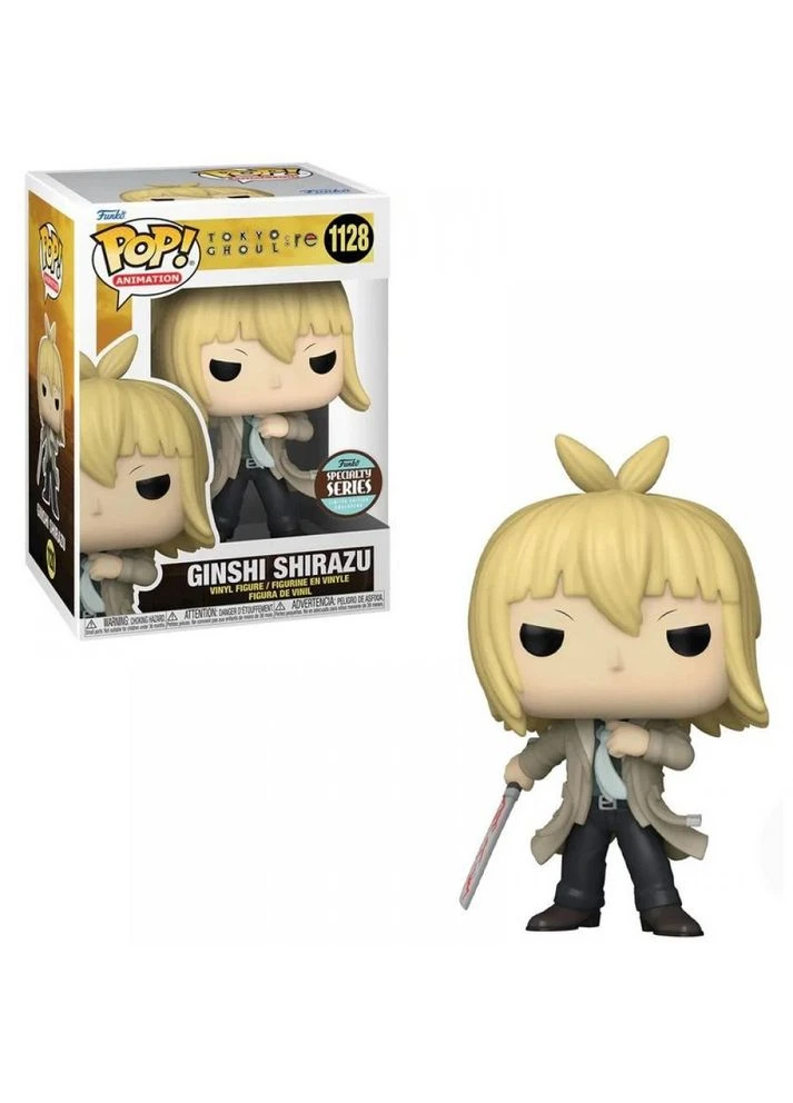 Фигурка Pop Фанко Поп Токийский гуль Гинши Ширазу Tokyo Ghoul Ginshi Shirazu 10 см FP GR GS 1128 Funko (397307072)