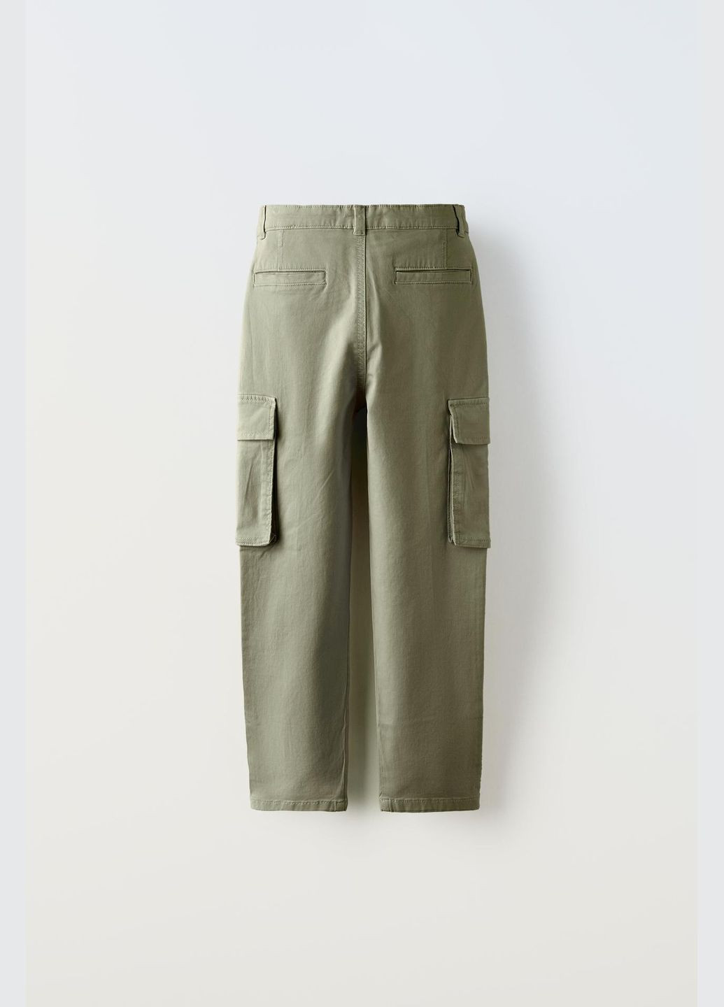 Підліткові штани-карго для хлопчика 9959/680 Хакі Zara (293343983)