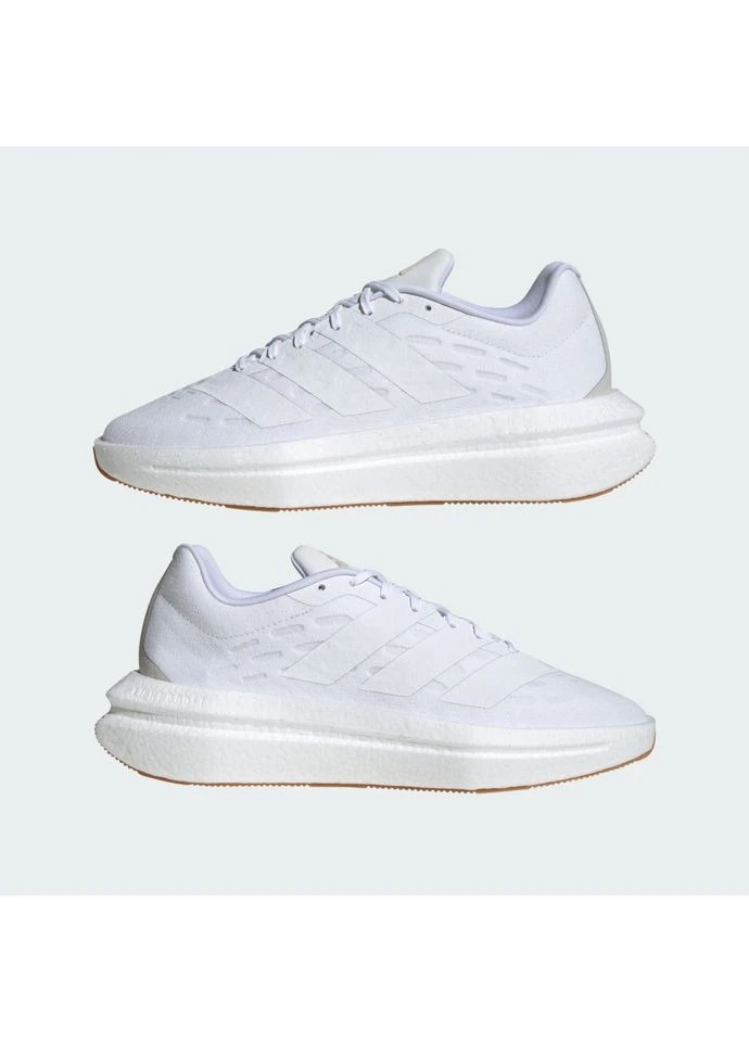 Комбіновані кросівки чоловічі flowboost white jr5505 всесезон adidas