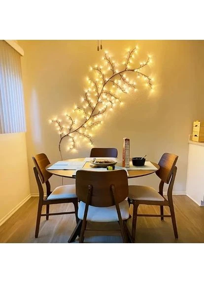 Гірлянда 1,5 м 144 LED, USB, 8 режимів, тепле світло Happy Home (400176997)