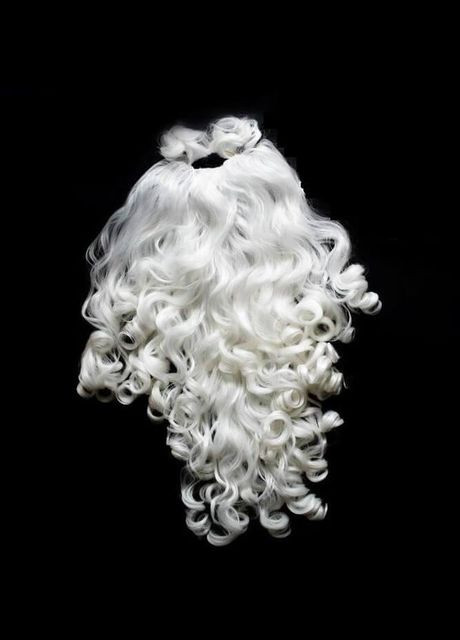 Борода белая 60 см, 300 г с усами Св.Николая/Санта Клауса/Д.Мороза/старца/колдуна - ПЫШНАЯ No Brand (370135551)