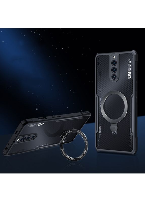 Противоударный Чехол Ring для ZTE Nubia Redmagic 8 Pro/8 Pro Plus Black Xundd (361903058)