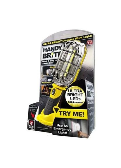 Беспроводная светодиодная лампа SUNROZ Handy Brite фонарь с магнитным основанием 10W Digital (363834345)